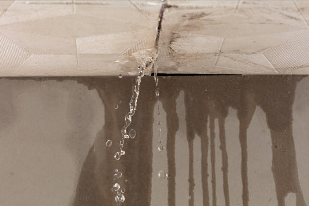 Professional Sewage Cleanup technician working in Sherborn, MA